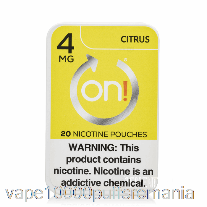Vape Romania On! Pungi Cu Nicotină - Citrice 4mg